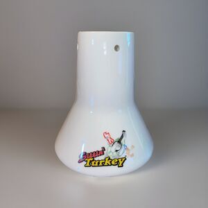 Cook's Choice Sittin’ Turkey Ceramic Steamer Roaster Wide Base